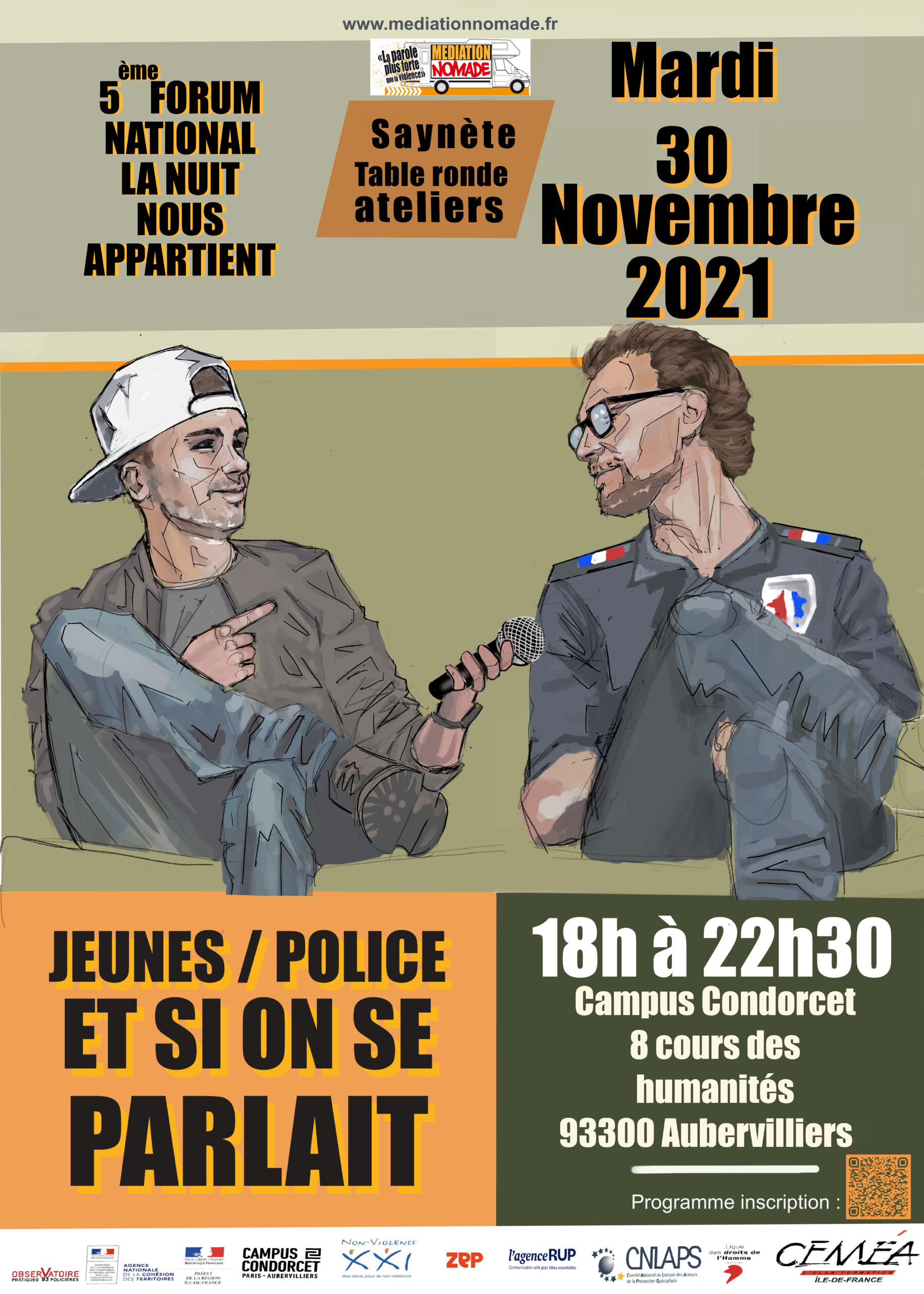 Forum de rencontre : "Jeunes / Police et si on se parlait"