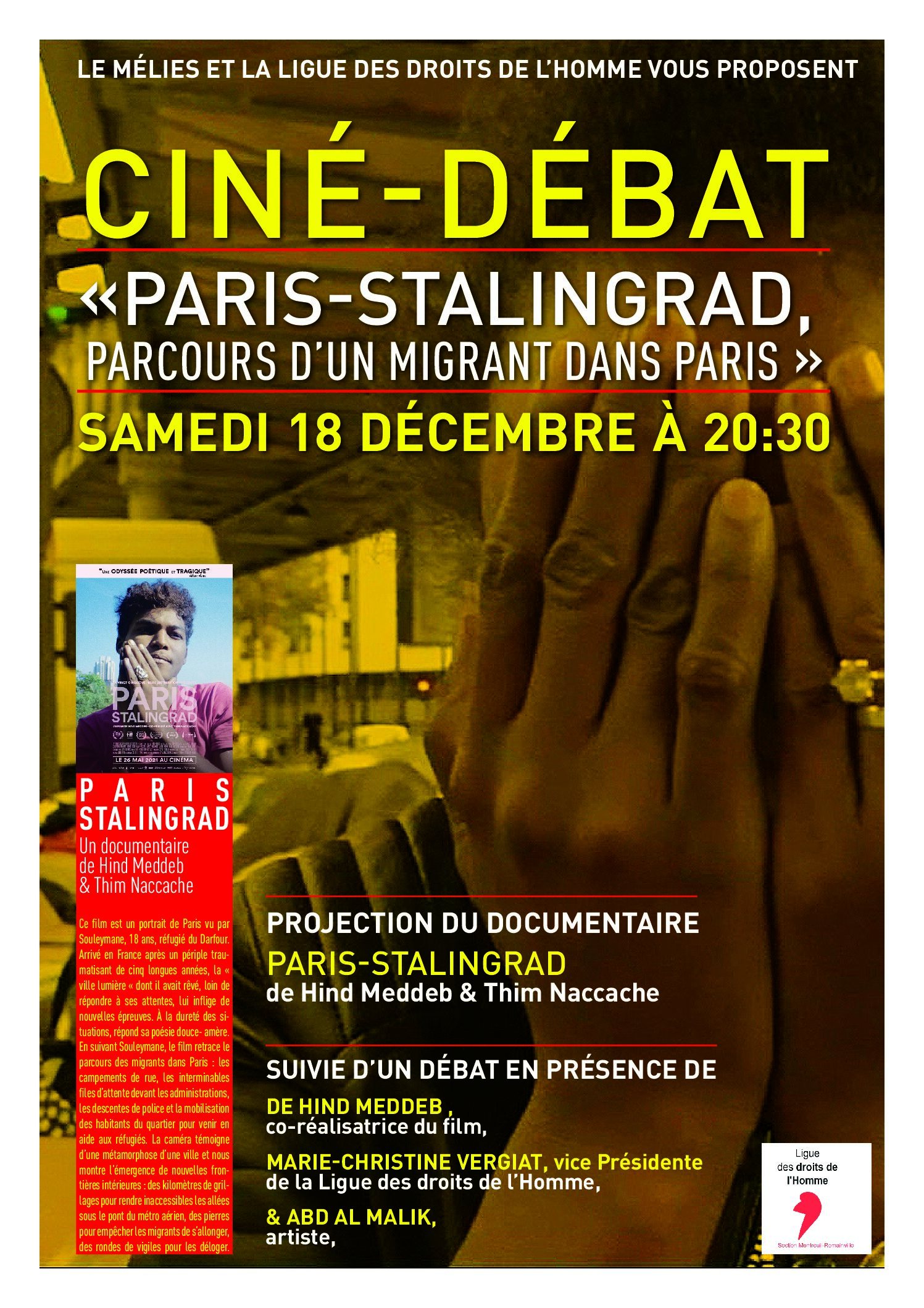 Projection-débat : Paris Stalingrad