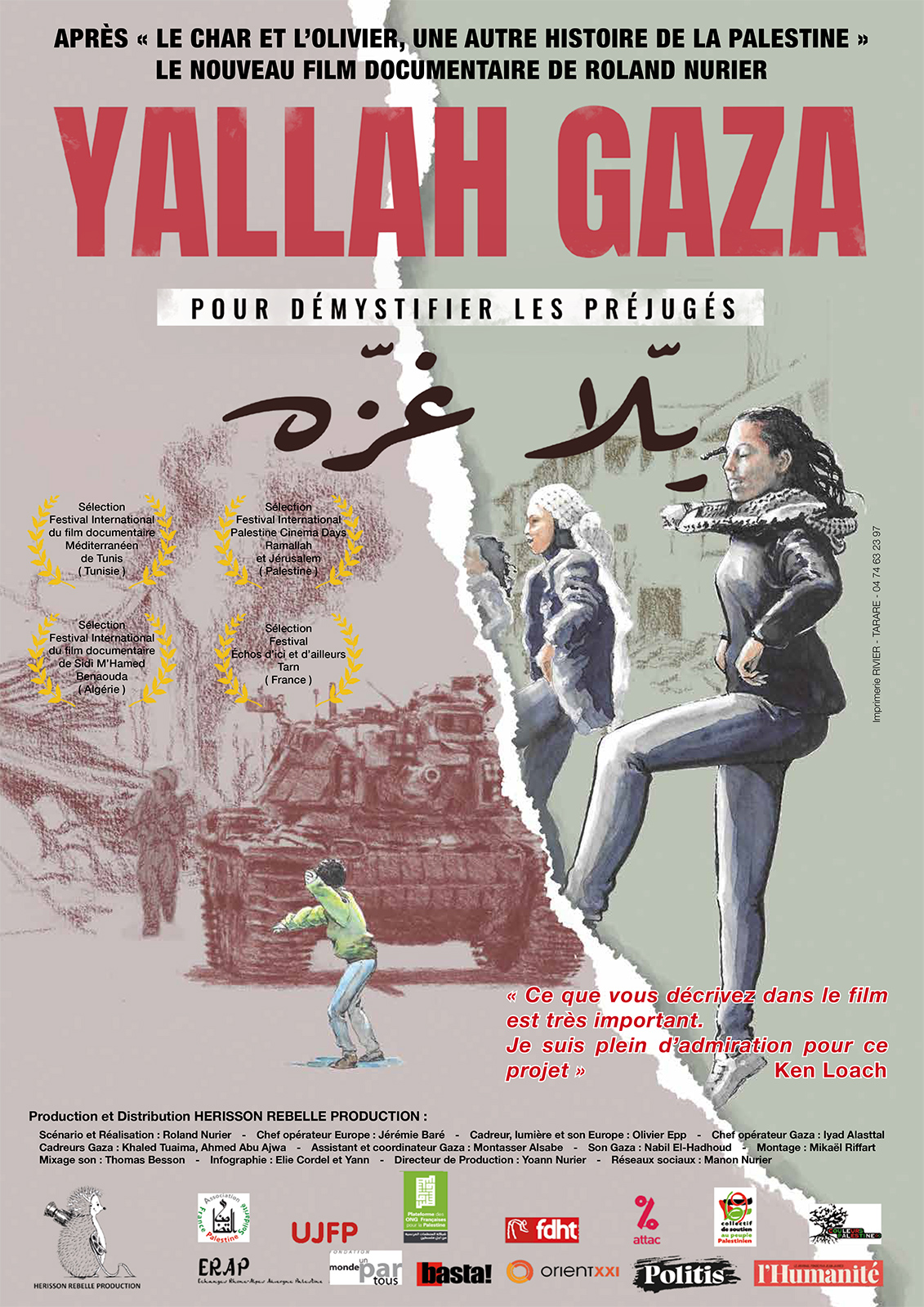 Projection-débat : Yallah Gaza