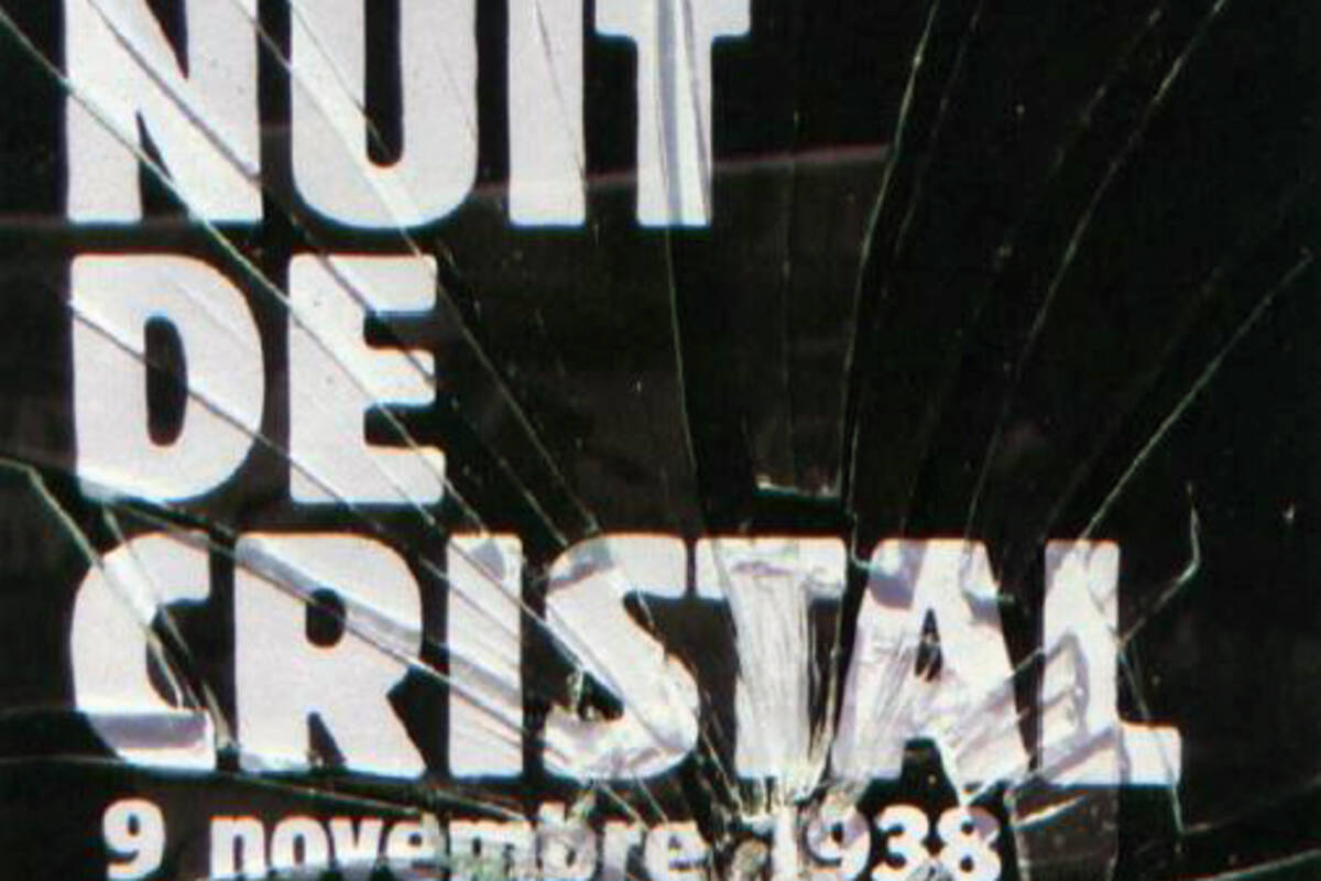 Commémoration de la "Nuit de Cristal"