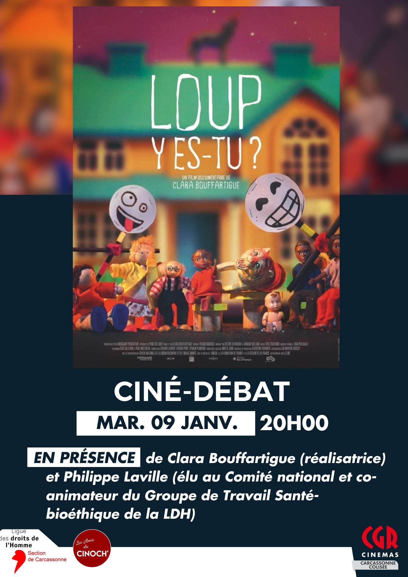 Projection-débat : Loup y es-tu ?