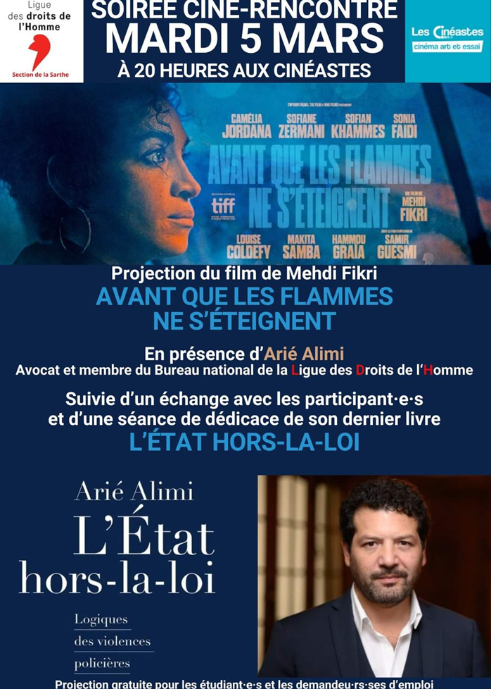 Projection-débat : Avant que les flammes ne s'éteignent