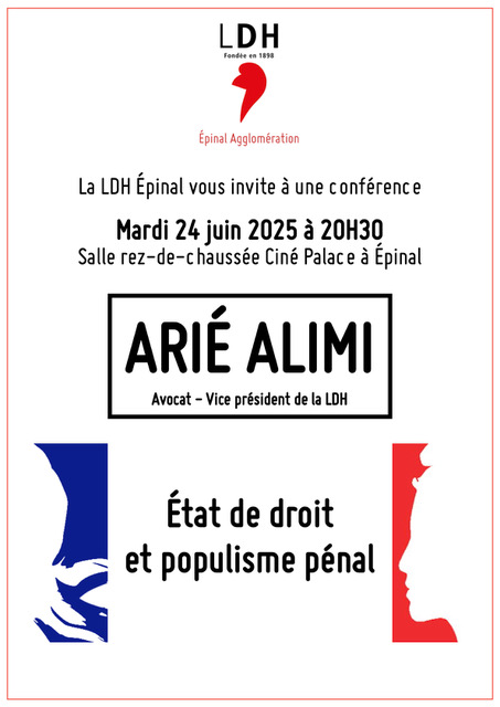 Soirée débat "Etat de droit et populisme pénal"