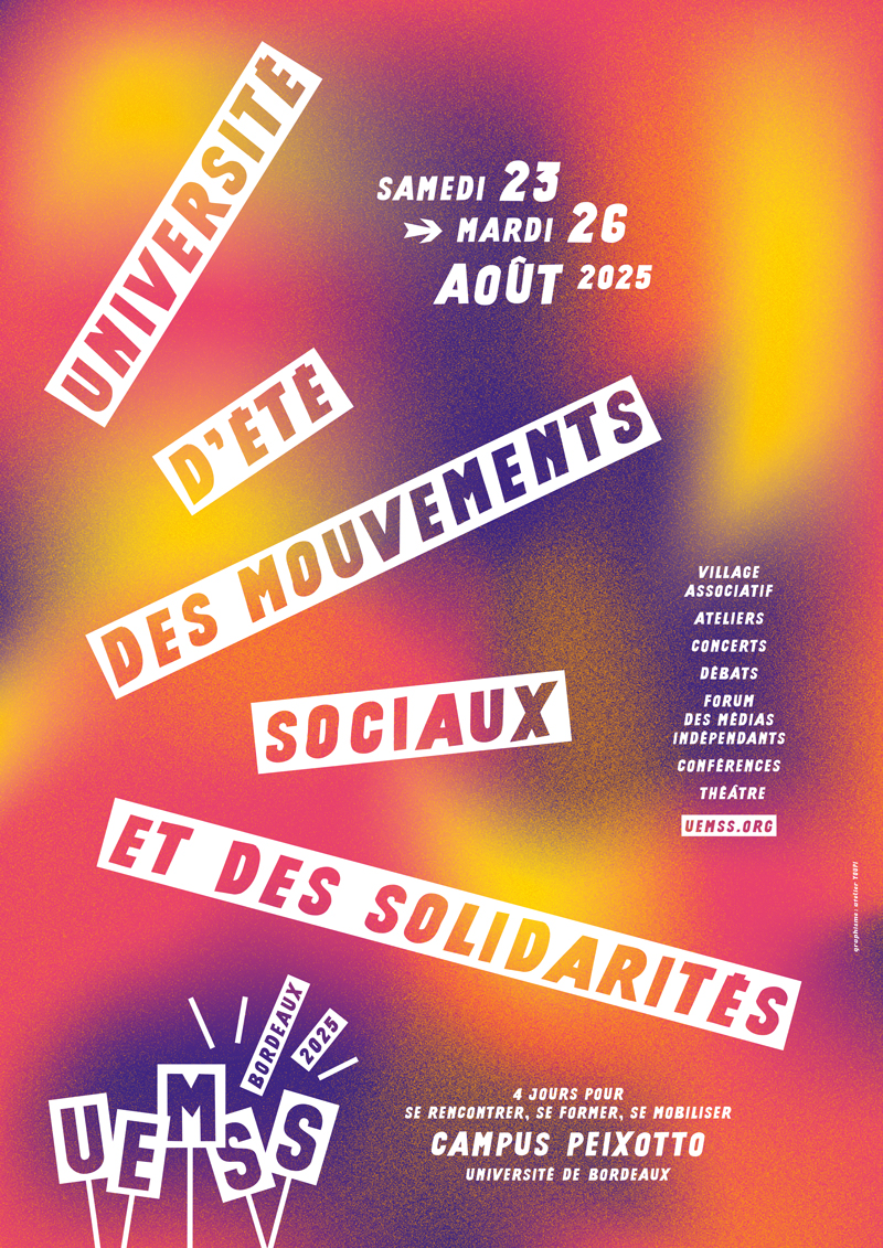 Université d’été des mouvements sociaux et des solidarités (UEMSS)