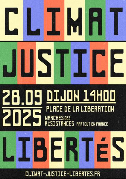 Appel à manifestation : "Marche climat, justice, libertés."