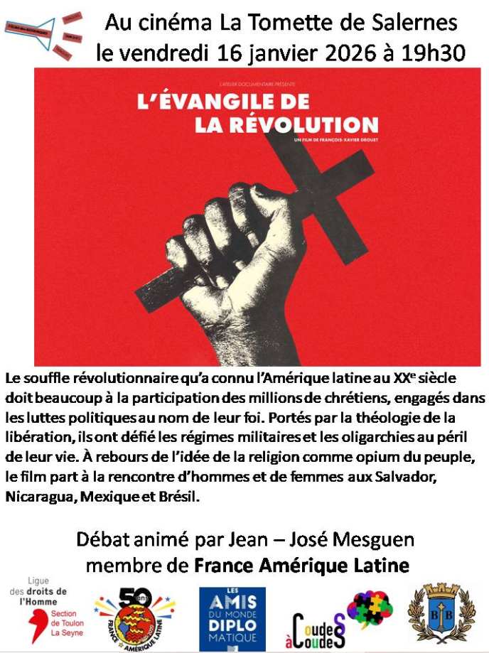 Projection film : L'évangile de la Révolution
